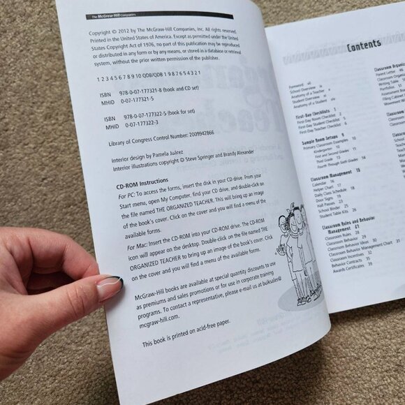 The Organized Teacher, 2nd Edition by Steve Springer - Paperback - With CD - Picture 4 of 9